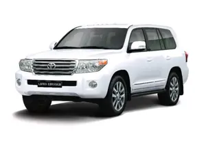 Toyota Land Cruiser Super White