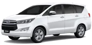 Toyota Innova Crysta Super White