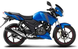 TVS Apache RTR 160 Matte Blue