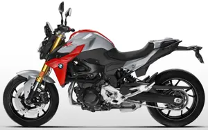 BMW F900R in Racing Red Color