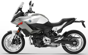 BMW F900XR in Light White Color