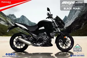 BS6 Mahindra Mojo 300 Black Pearl