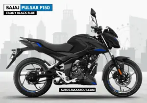 Bajaj Pulsar P150 Ebony Black Blue