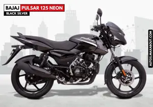 Bajaj Pulsar 125 Neon Black Silver