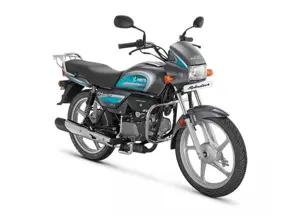 Grey Hero Splendor+ with Green Graphics