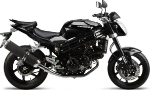 Hyosung GT650N Black Puma Hyosung GT650N Black Puma