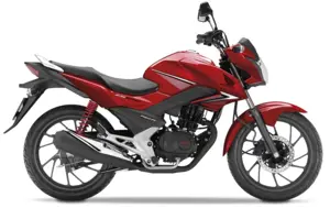 Honda CB125F Candy Blazing Red