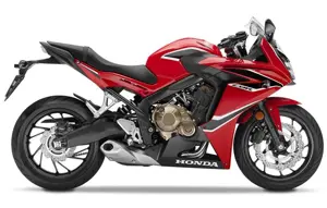 Honda CBR650F Red