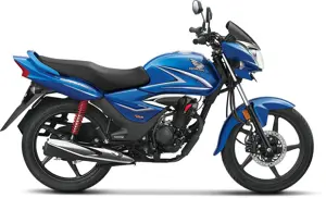 Honda Shine 125 in Athletic Metallic Blue Color