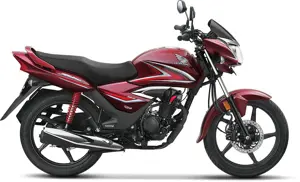 Honda Shine 125 in Rebel Red Metallic Color