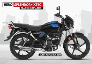 Hero Splendor Plus XTEC Sparkling Beta Blue