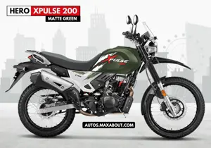 Hero XPulse 200 Matte Green