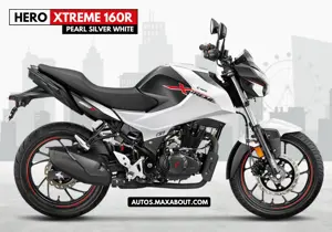 Hero Xtreme 160R Pearl Silver White