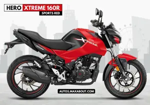 Hero Xtreme 160R Sports Red