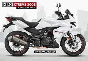 Hero Xtreme 200S Pearl Silver White