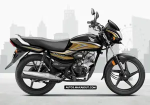 Honda Shine 100 Black with Gold