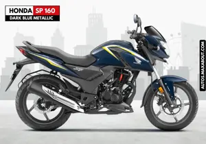 Honda SP160 Matte Dark Blue Metallic