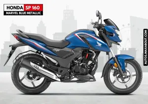 Honda SP160 Matter Marvel Blue Metallic