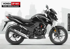 Honda SP160 Pearl Igneous Black