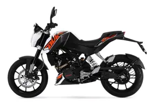 KTM 200 Duke White