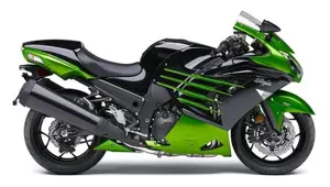 Kawasaki Ninja ZX-14R Black-Green