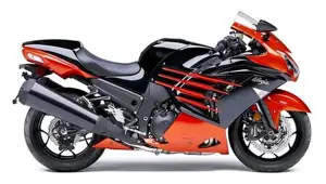 Kawasaki Ninja ZX-14R Black-Orange