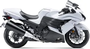 Kawasaki Ninja ZX-14R Pearl White Image