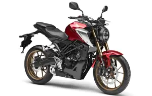 New Honda CB125R Candy Chromosphere Red