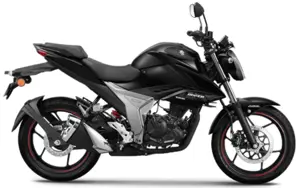 New Suzuki Gixxer 155 in Glass Sparkle Black