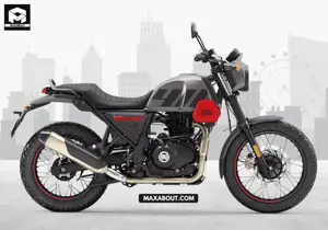 Royal Enfield Scram Graphite Red Image