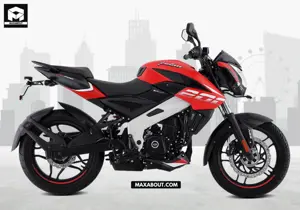 New Bajaj Pulsar NS200 Burnt Red