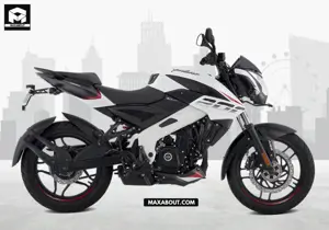 New Bajaj Pulsar NS200 Metallic Pearl White