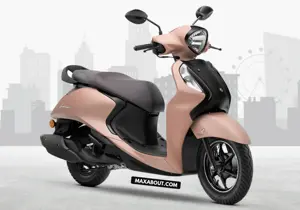 New Yamaha Fascino 125 Deluxe in Suave Copper