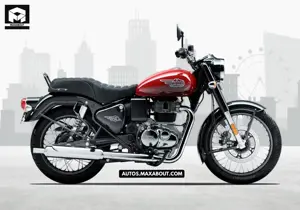 New Royal Enfield Bullet 350 Military Red Price in India