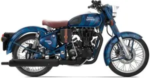 Royal Enfield Classic 500 Blue Despatch Image