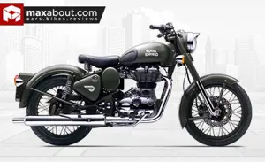 Royal Enfield Classic 500 Battle Green Image