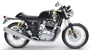 RE Continental GT 650 in Black Magic Colour