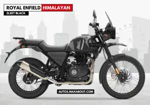 Royal Enfield Himalayan 411 Sleet Black