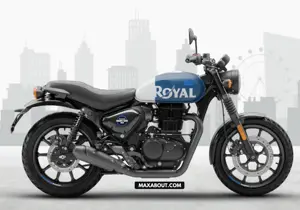 Royal Enfield Hunter 350 Rebel Blue