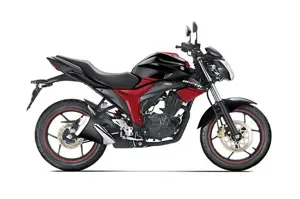 Suzuki Gixxer 155 Candy Sonoma Red-Glass Sparkle Black