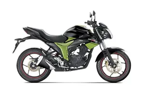 Suzuki Gixxer 155 Lush Green-Glass Sparkle Black