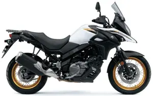 Suzuki V-Strom 650 XT Pearl Glacier White