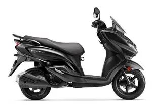 Suzuki Burgman Street in Matte Black Color