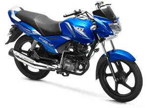 TVS Star City Plus Show-stopper Blue