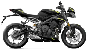 Triumph Street Triple RS in Jet Black Color