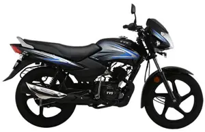 TVS Sport Black Blue