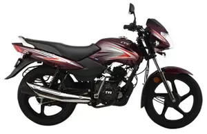 TVS Sport White Purple