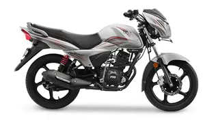 TVS Victor 110 Serene Silver