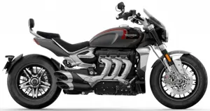 Triumph Rocket 3 GT Silver Ice & Storm Grey