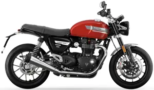 Triumph Speed Twin Red Hopper